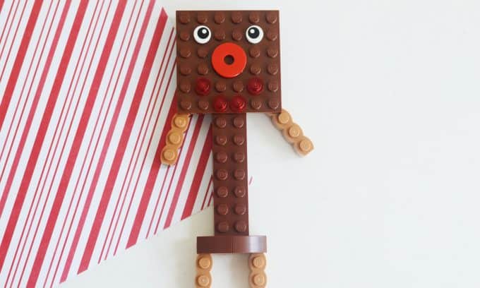 A lego gingerbread man.
