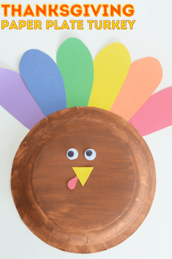 Paper Plate Turkey Craft - Little Bins for Little Hands