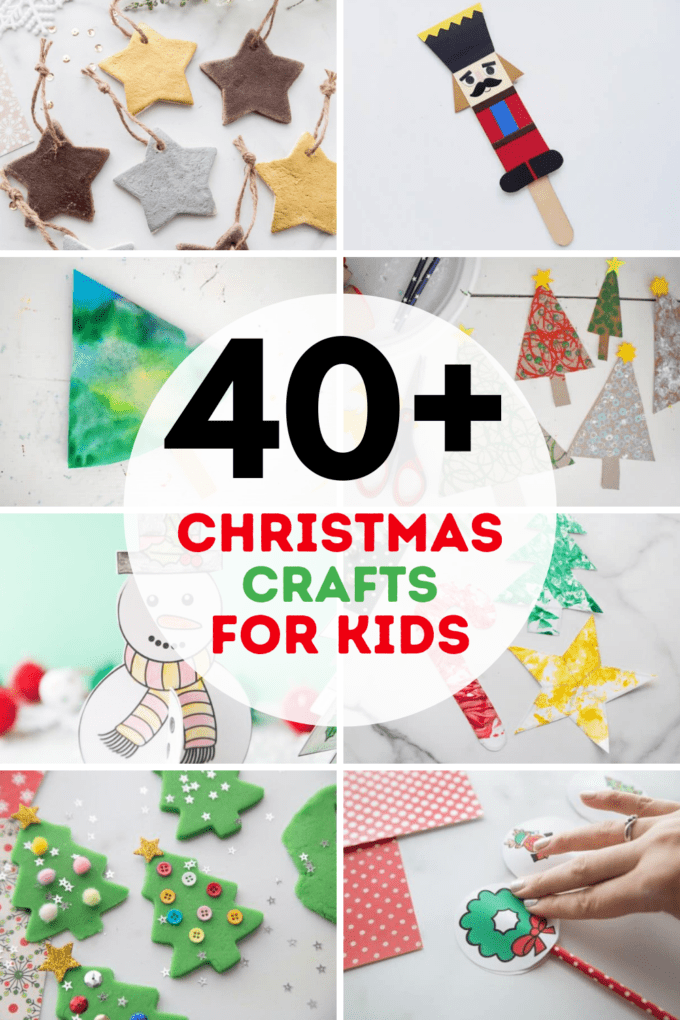50 Easy Christmas Crafts For Kids - Little Bins for Little Hands