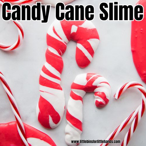 Best Candy Cane Slime Recipe