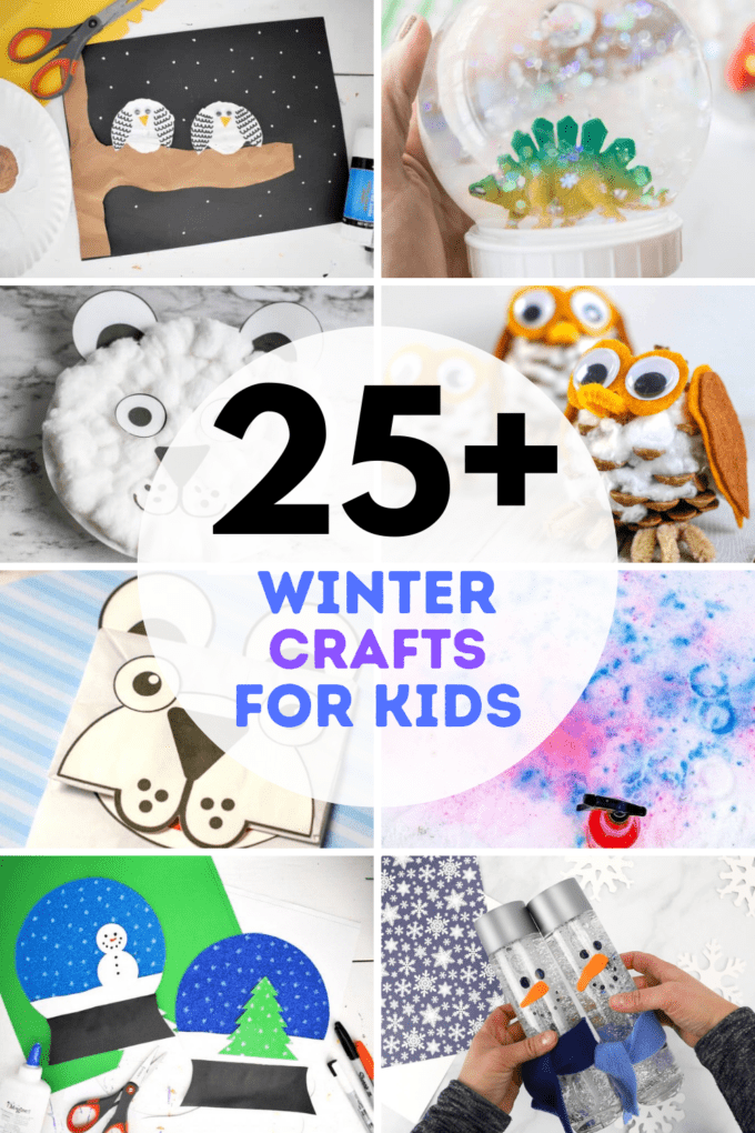 30 Winter Crafts for Kids – The Art Kit