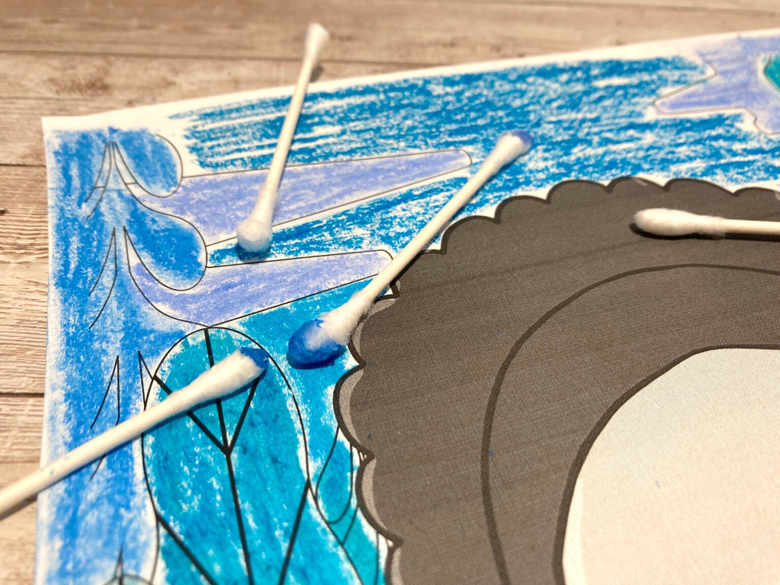 Frida Kahlo Winter Art Project - Little Bins for Little Hands