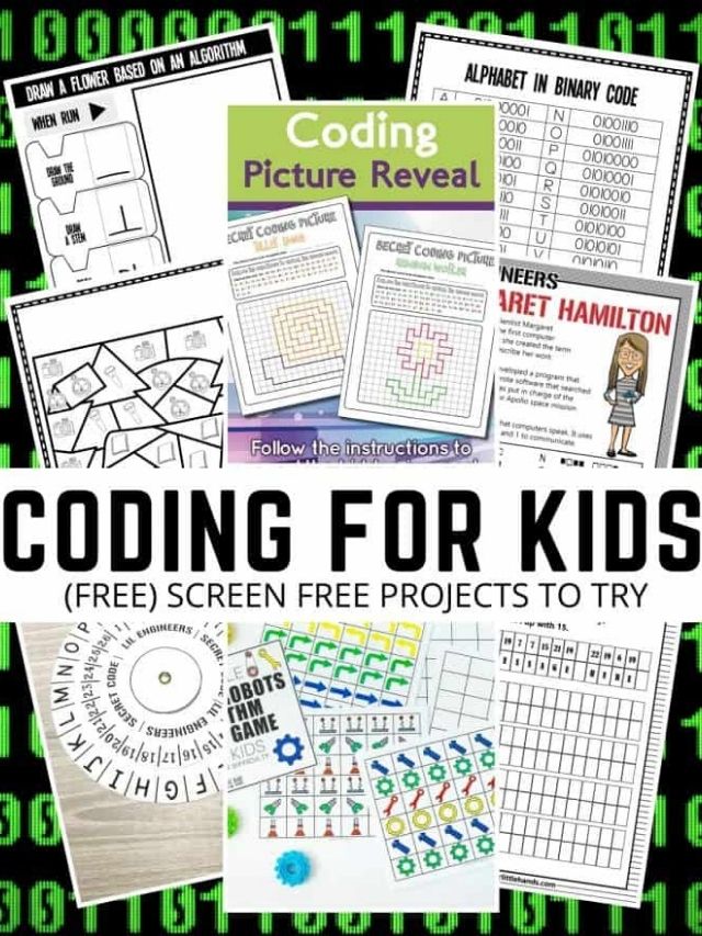Coding Activities For Kids Without A Computer Cover