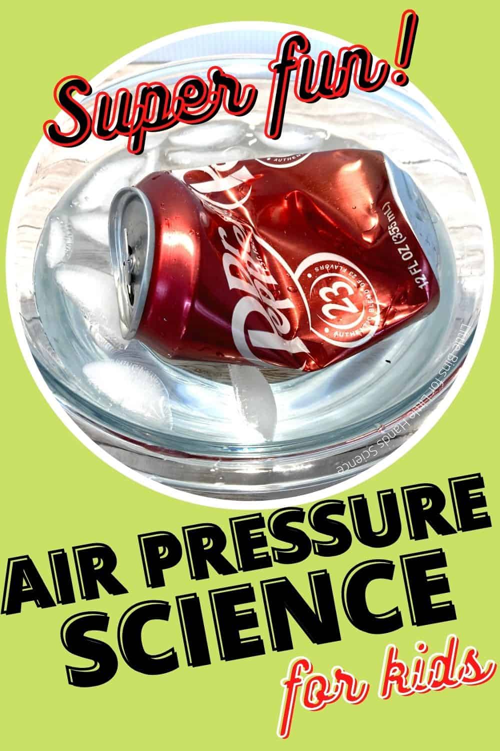 Crushed Can Experiment Little Bins for Little Hands