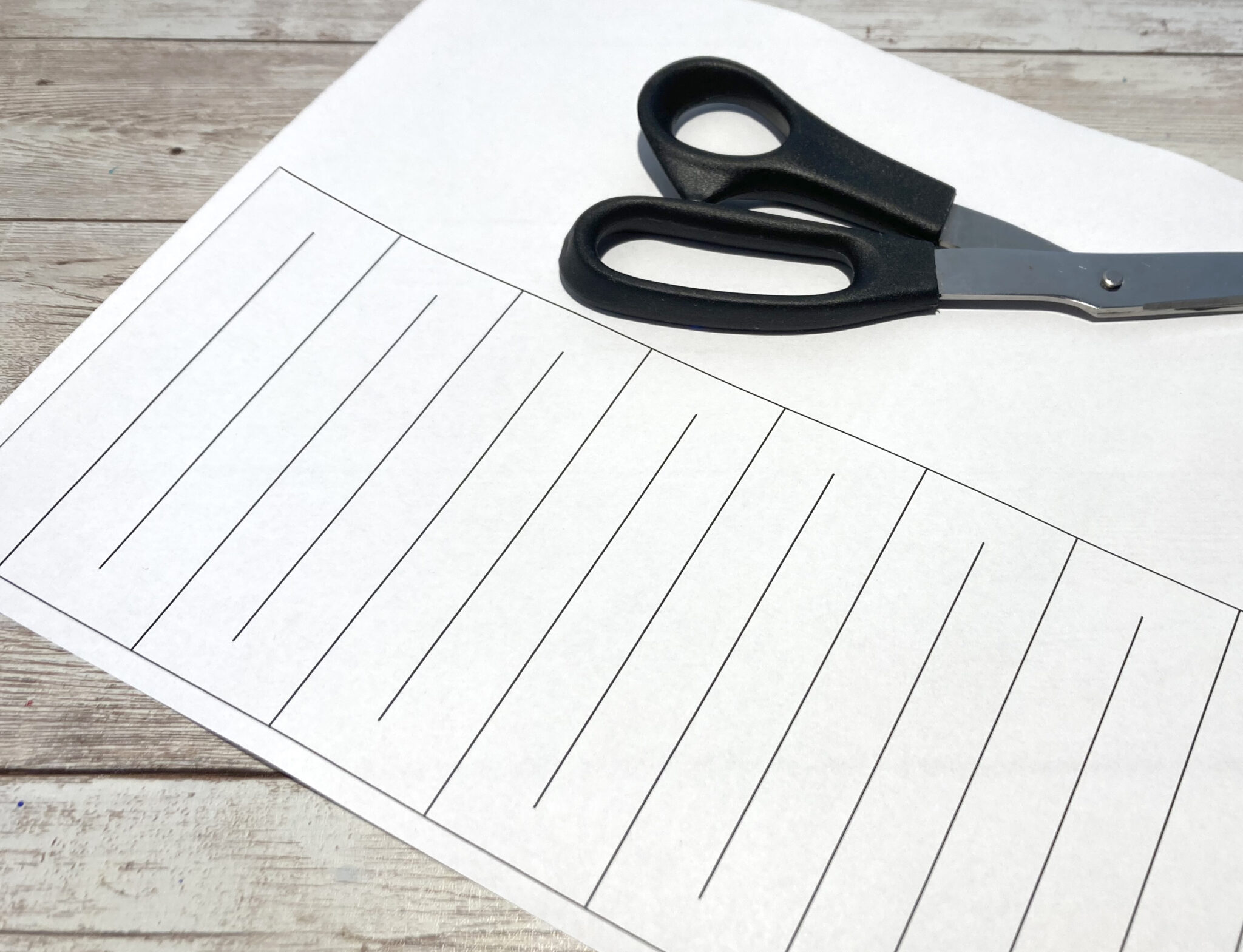 Walking Through Paper Challenge Little Bins for Little Hands