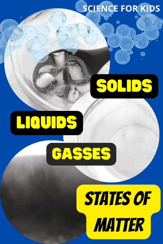 solids liquids gasses experiment
