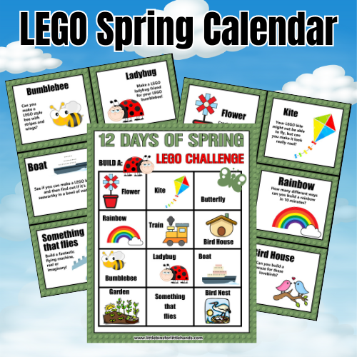 Spring LEGO Challenge Calendar