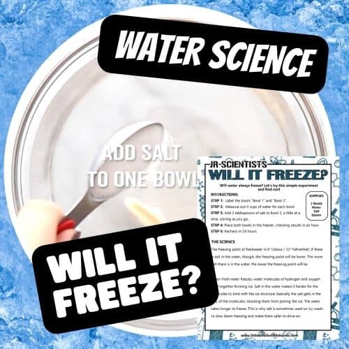 Freezing Water Experiment