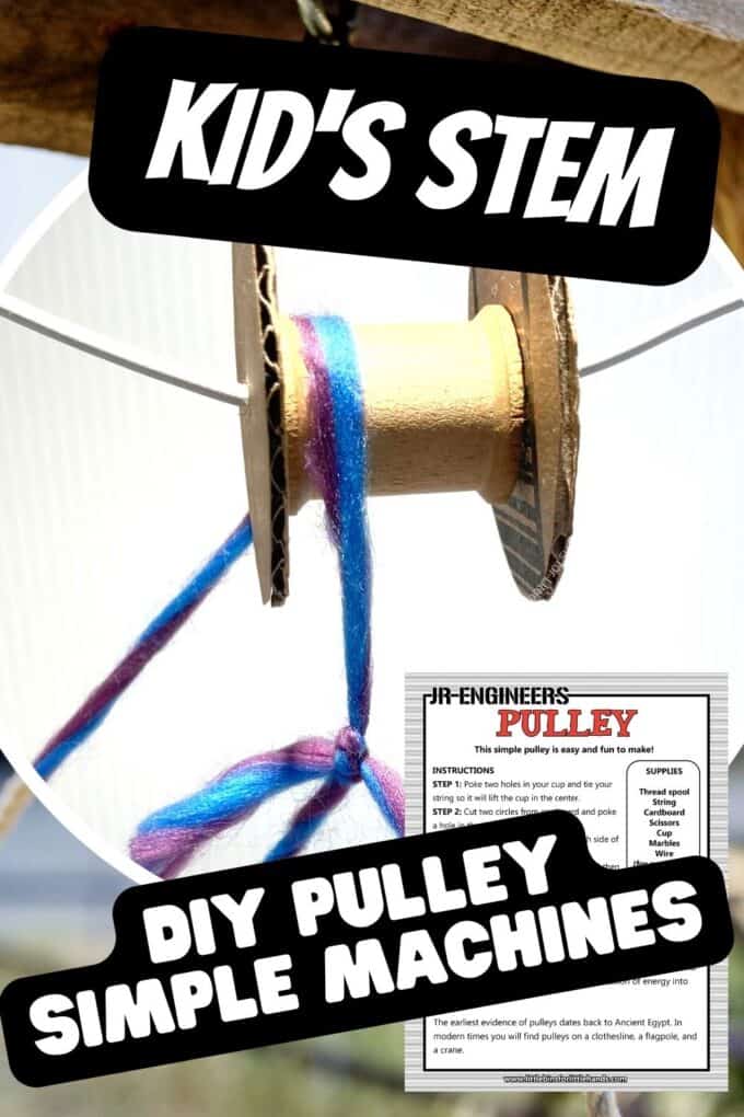 Simple Pulley System For Kids - Little Bins for Little Hands