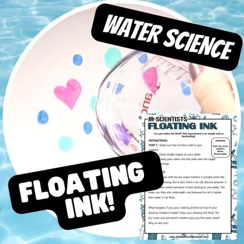 Floating Dry Erase Marker Experiment