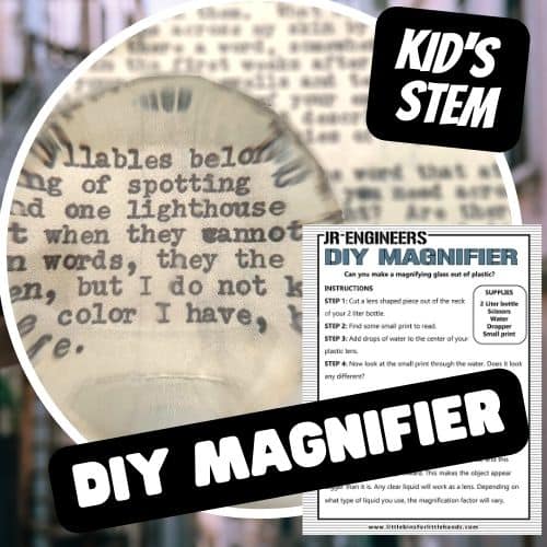 DIY Magnifying Glass For Kids