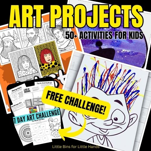 50 Easy Art Projects for Kids