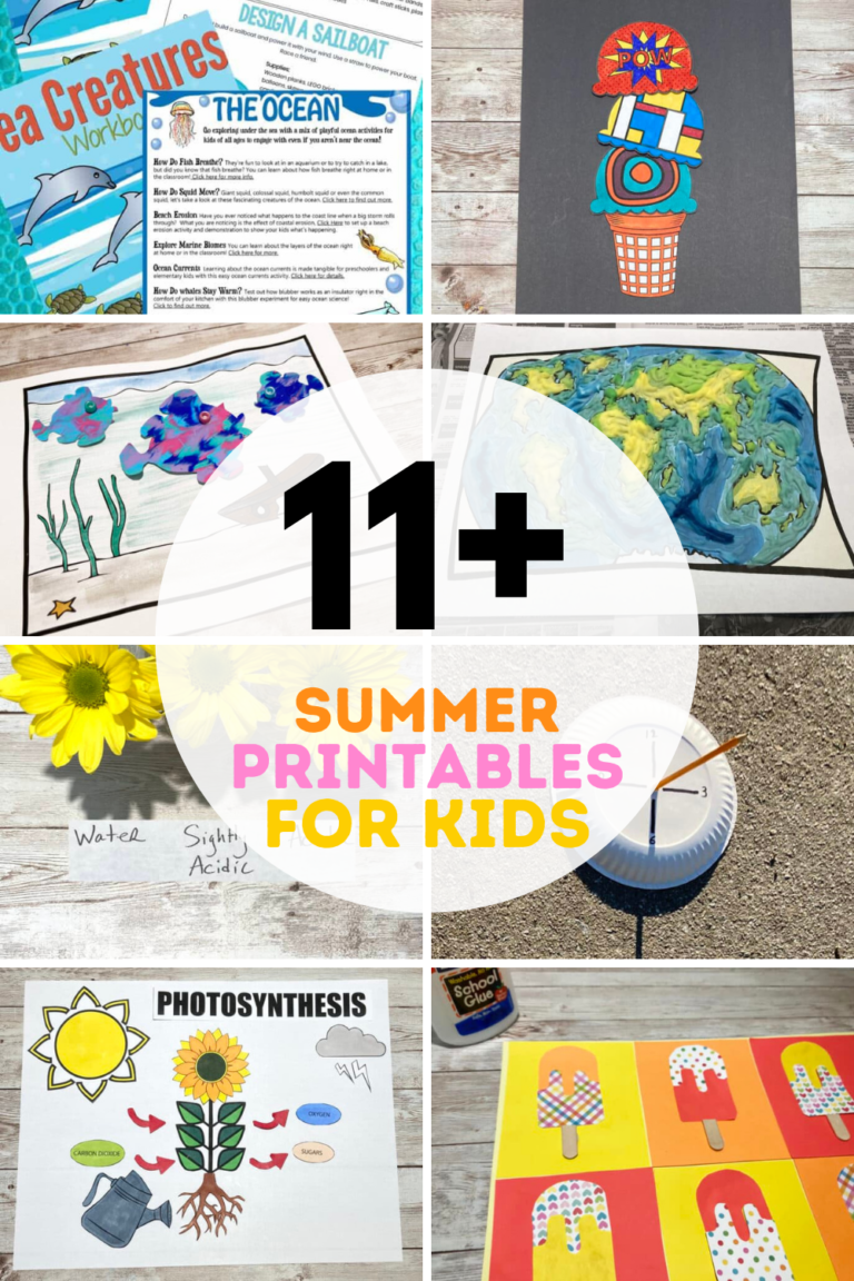 Summer Printables for Kids | Little Bins for Little Hands