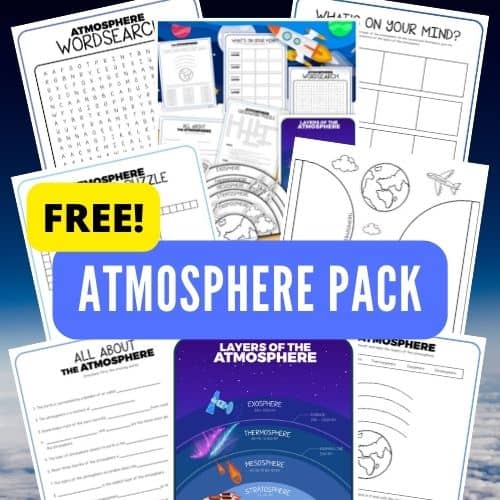 Layers Of The Atmosphere Worksheets