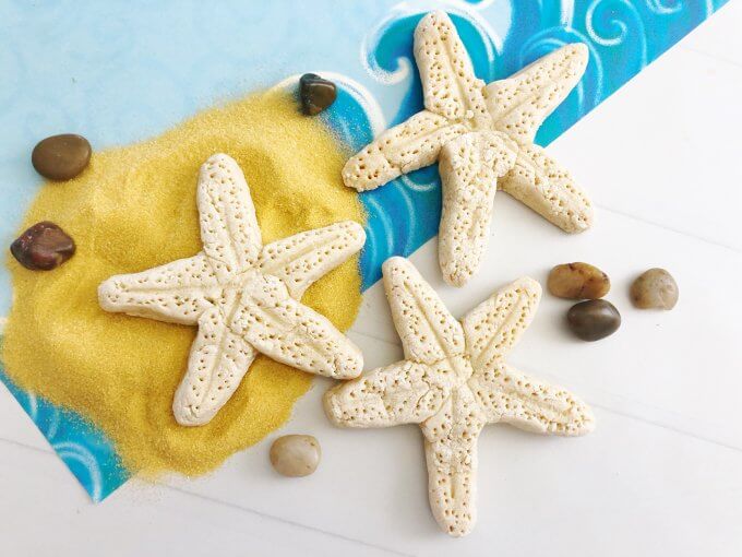 Salt dough starfish