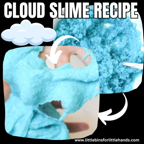 Easy Cloud Slime Recipe
