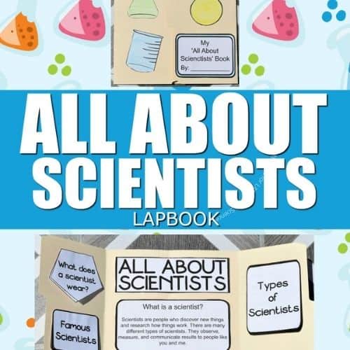 All About Scientists Lapbook