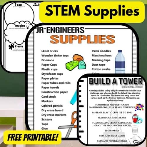 Must Have STEM Supplies List