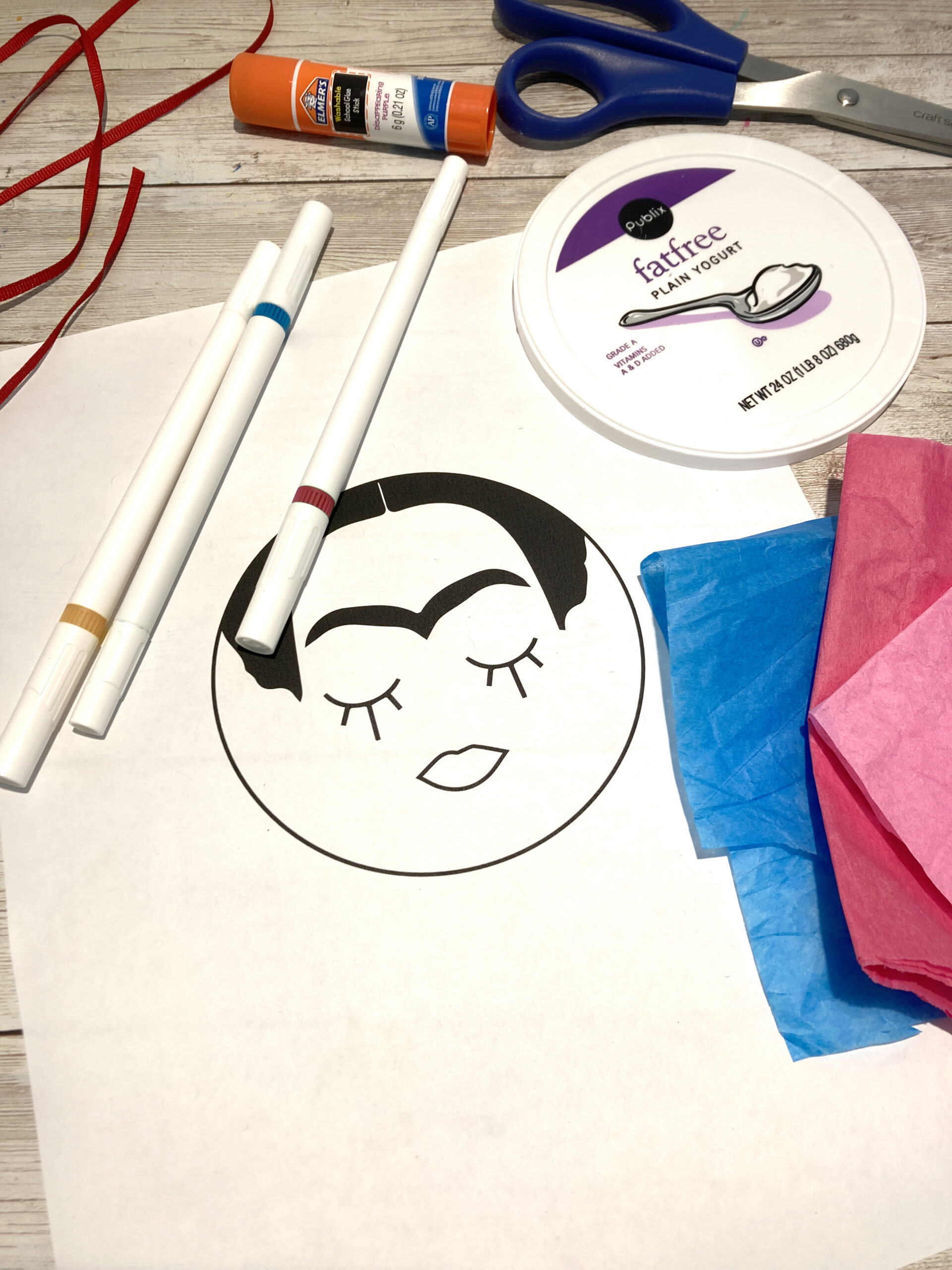 Frida Kahlo Christmas Ornament - Little Bins for Little Hands