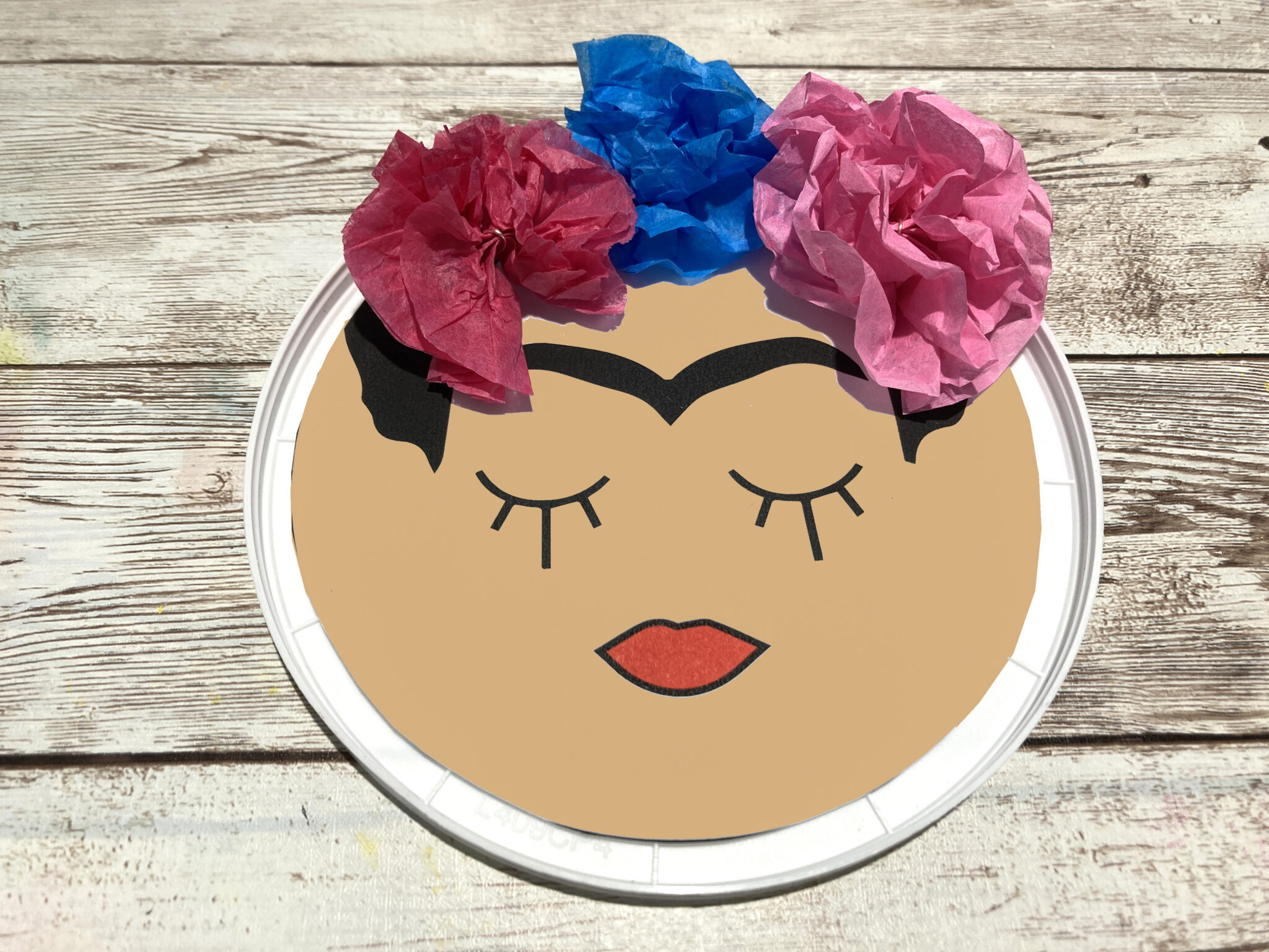 Frida Kahlo Christmas Ornament - Little Bins for Little Hands