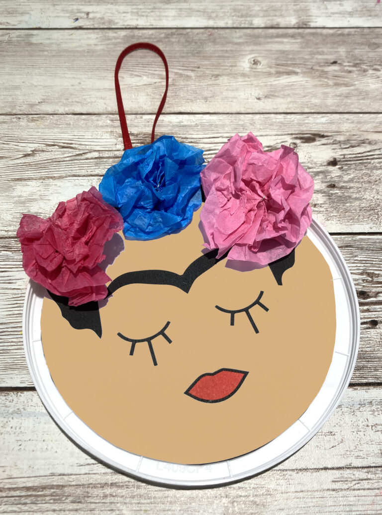 Frida Kahlo Christmas Ornament - Little Bins for Little Hands