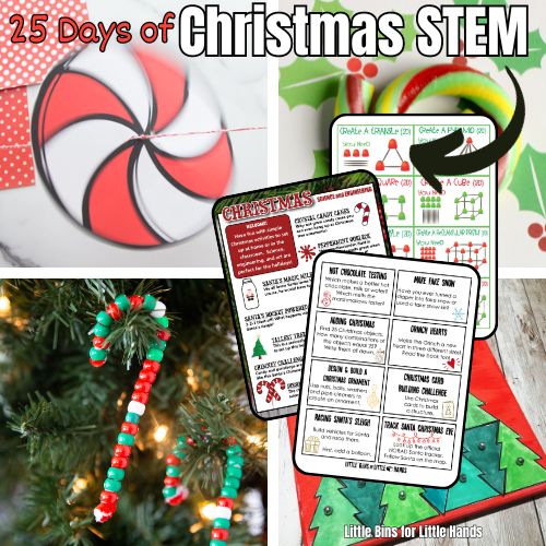 30 Christmas STEM Activities - Little Bins for Little Hands