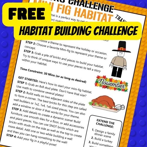 Thanksgiving LEGO Habitat Challenge