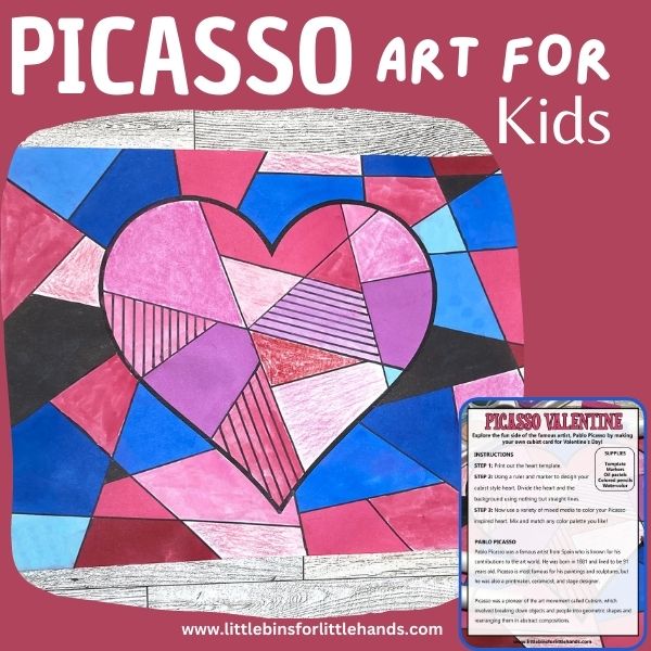 Picasso Heart For Valentine’s Day