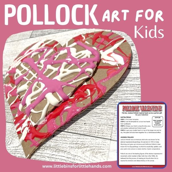Pollock Valentine Heart