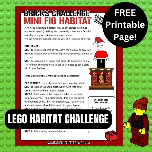 Christmas LEGO Habitat Challenge