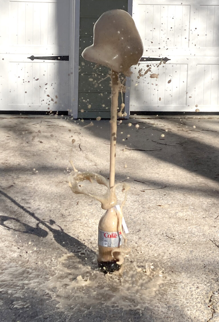 Diet Coke and Mentos Eruption | Little Bins for Little Hands