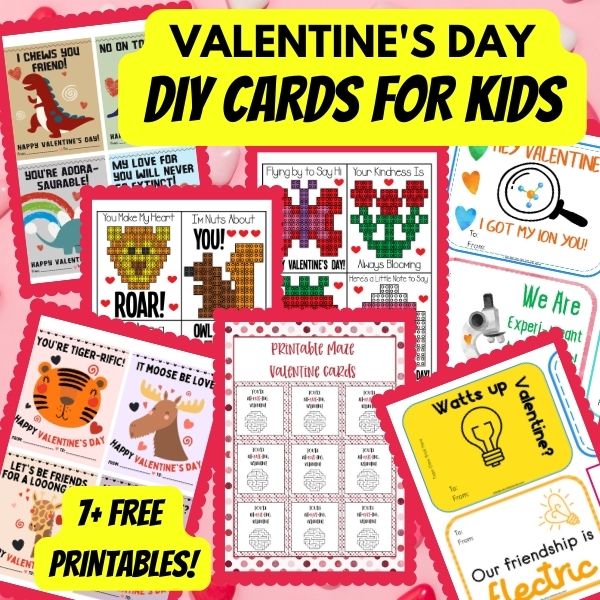 16 DIY Valentine Cards For Kids