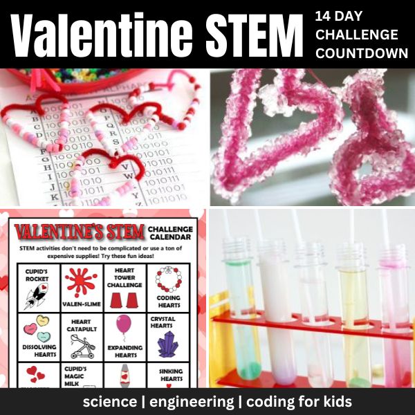 12 Valentine’s Day STEM Activities For Kids