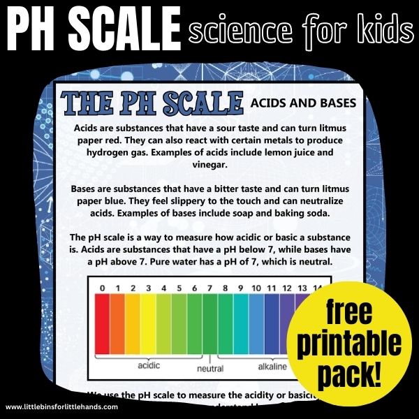 Acid, Bases and the pH Scale