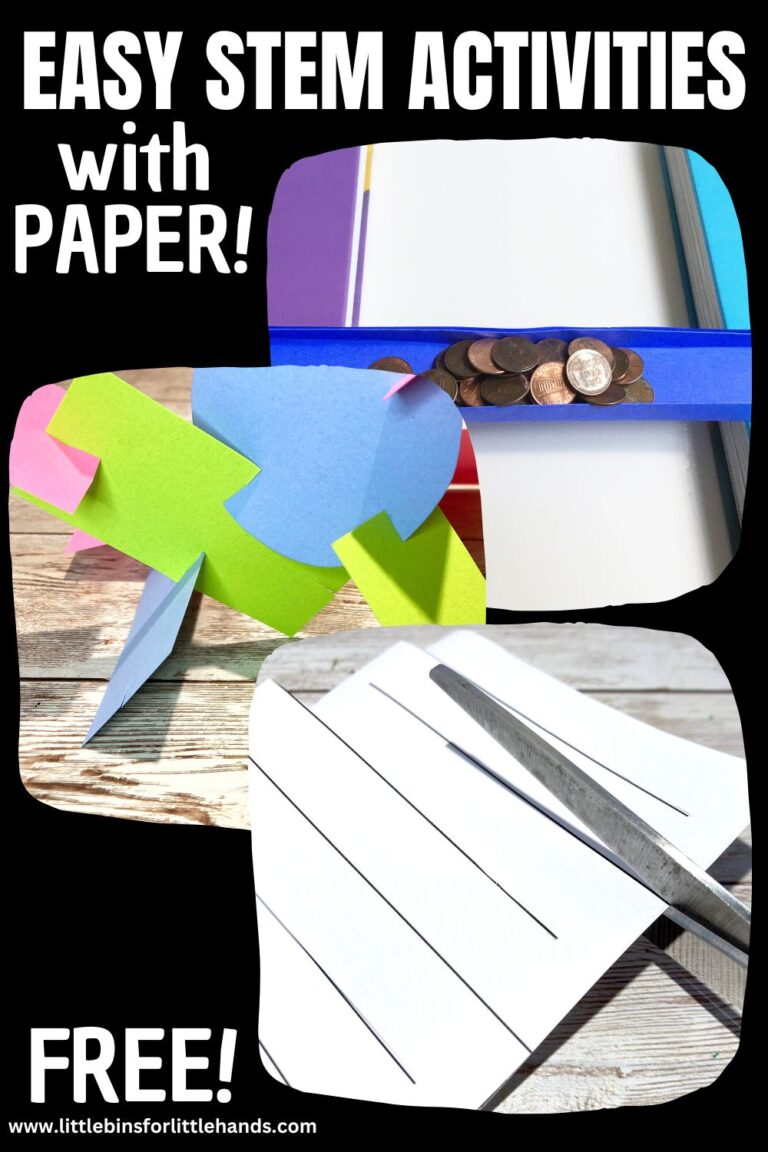 15 Easy STEM Activities with Paper