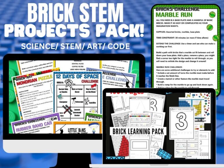 LEGO STEM Activities for Kids (Easy Engineering & Science Challenges ...