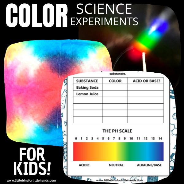 Color Science Experiments for Kids
