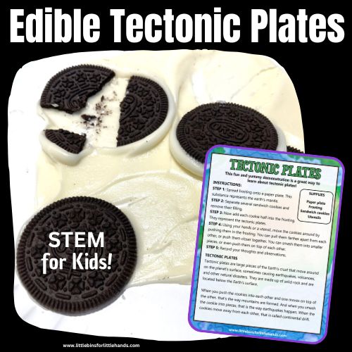 Edible Plate Tectonics Model