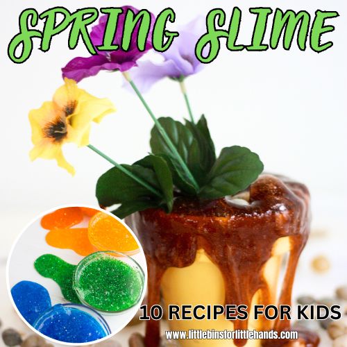 Spring Slime Activities