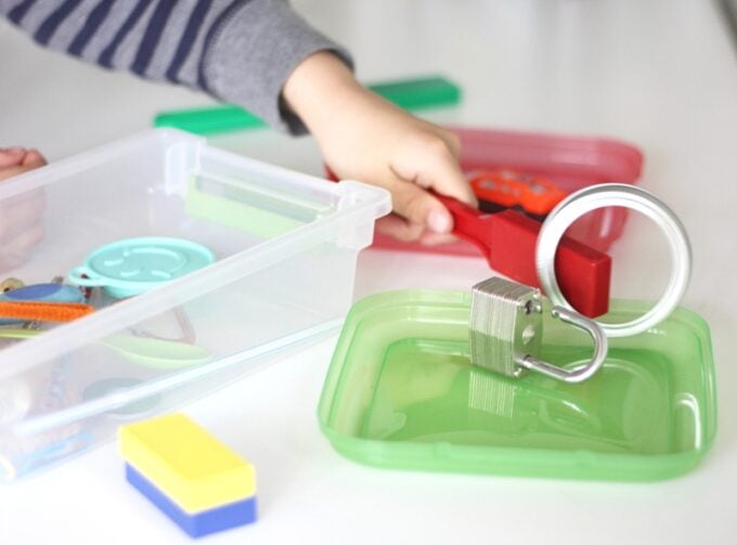 preschool magnet activity - is it magnetic?