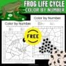 Free Color By Number Printables - Little Bins for Little Hands