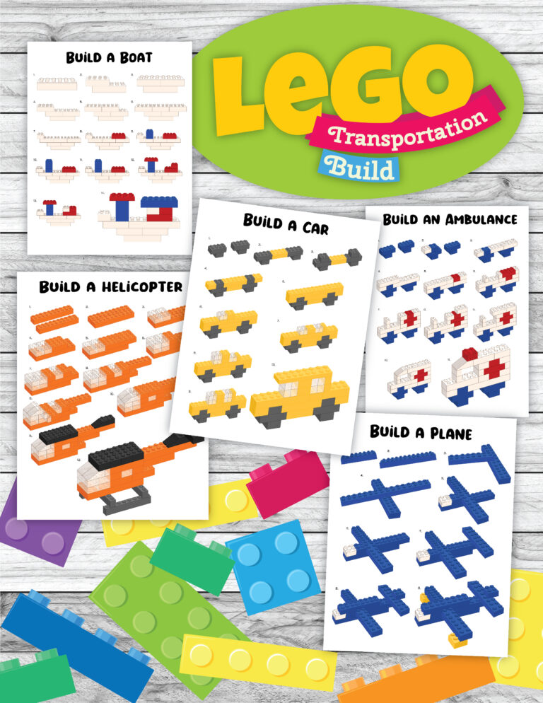 Free LEGO Printables for Kids - Little Bins for Little Hands