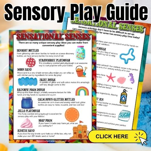 10 Sensory Play Ideas With QUICK Setup