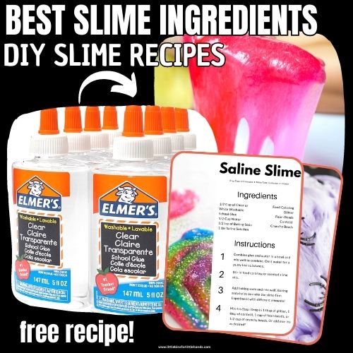 The BEST Slime Ingredients for Making Slime