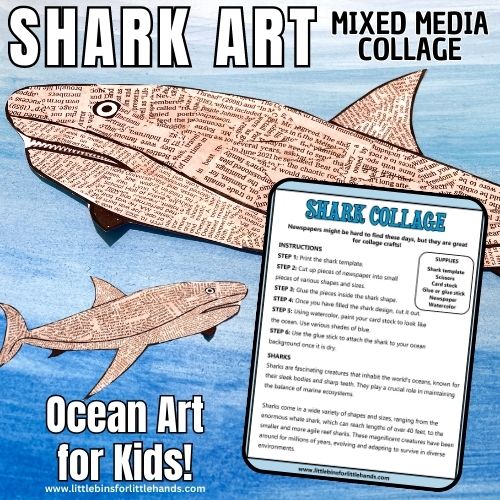 Easy Shark Paper Craft