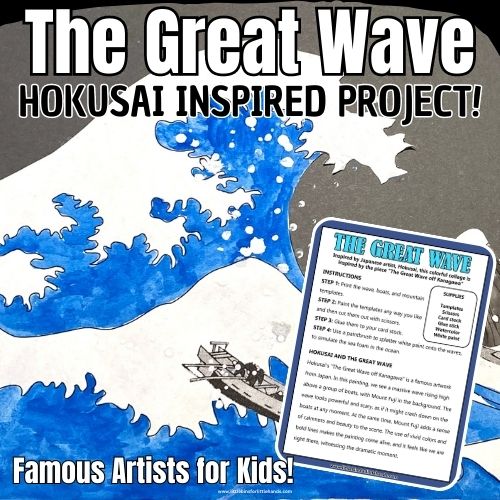 Hokusai The Great Wave For Kids