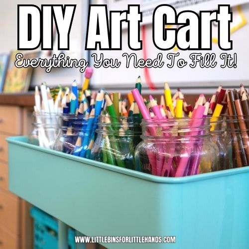 How to create an art cart for kids that will bring hours of creative fun –  Playful Notes