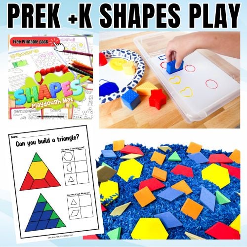 Shape Activities for Preschool and Kindergarten