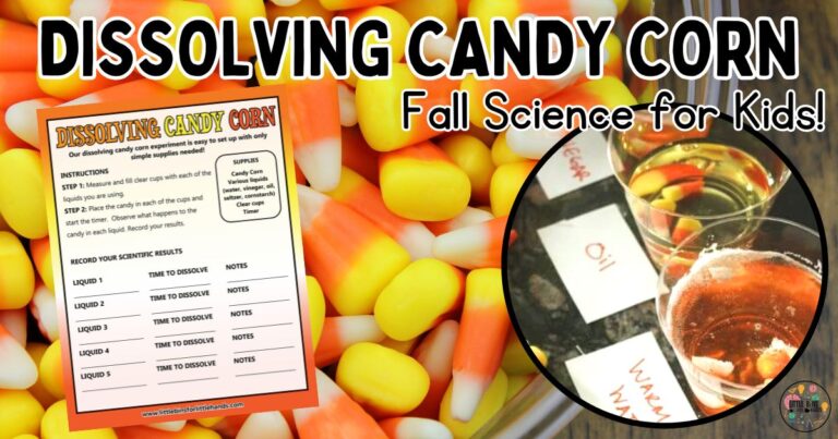 Dissolving Candy Corn Experiment | Easy Candy Science for Kids