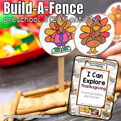 Thanksgiving Preschool STEM Activity